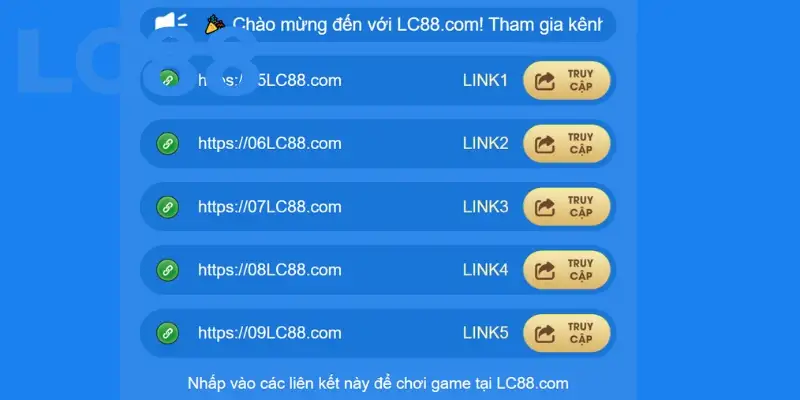 Hướng dẫn hội viên truy cập link không chặn